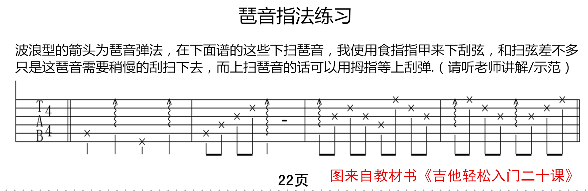 吉他谱怎么看（详细图解教你弄懂吉他六线谱看法）